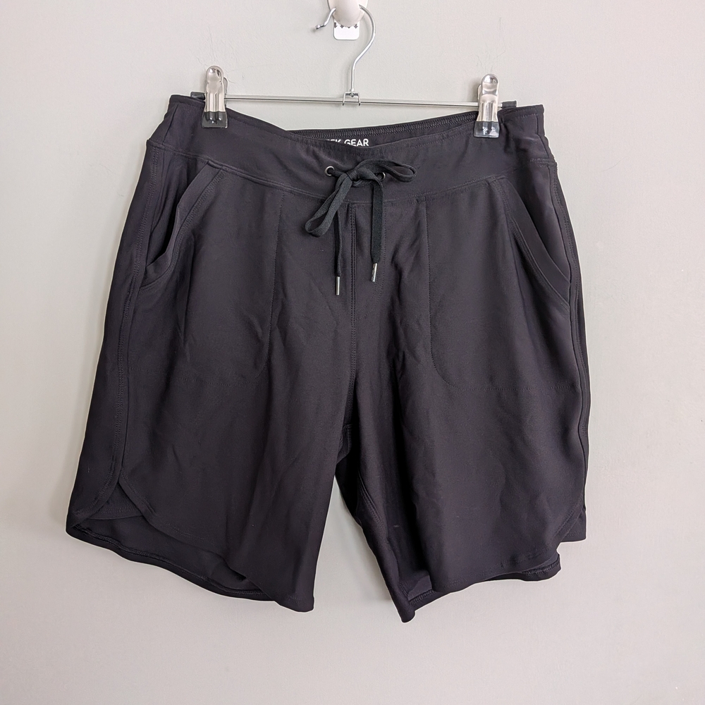 Tek Gear On The Go Men's Black Athletic Shorts Small Gym Basketball Hiking EUC